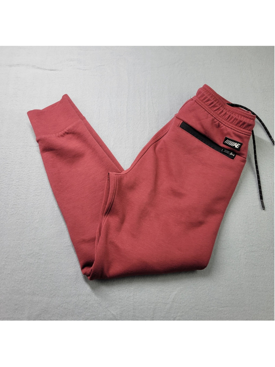 American Eagle Outfitters Pants - American Eagle Jogger Sweat Pants Womens Size XS Red Elastic Waist Drawstring